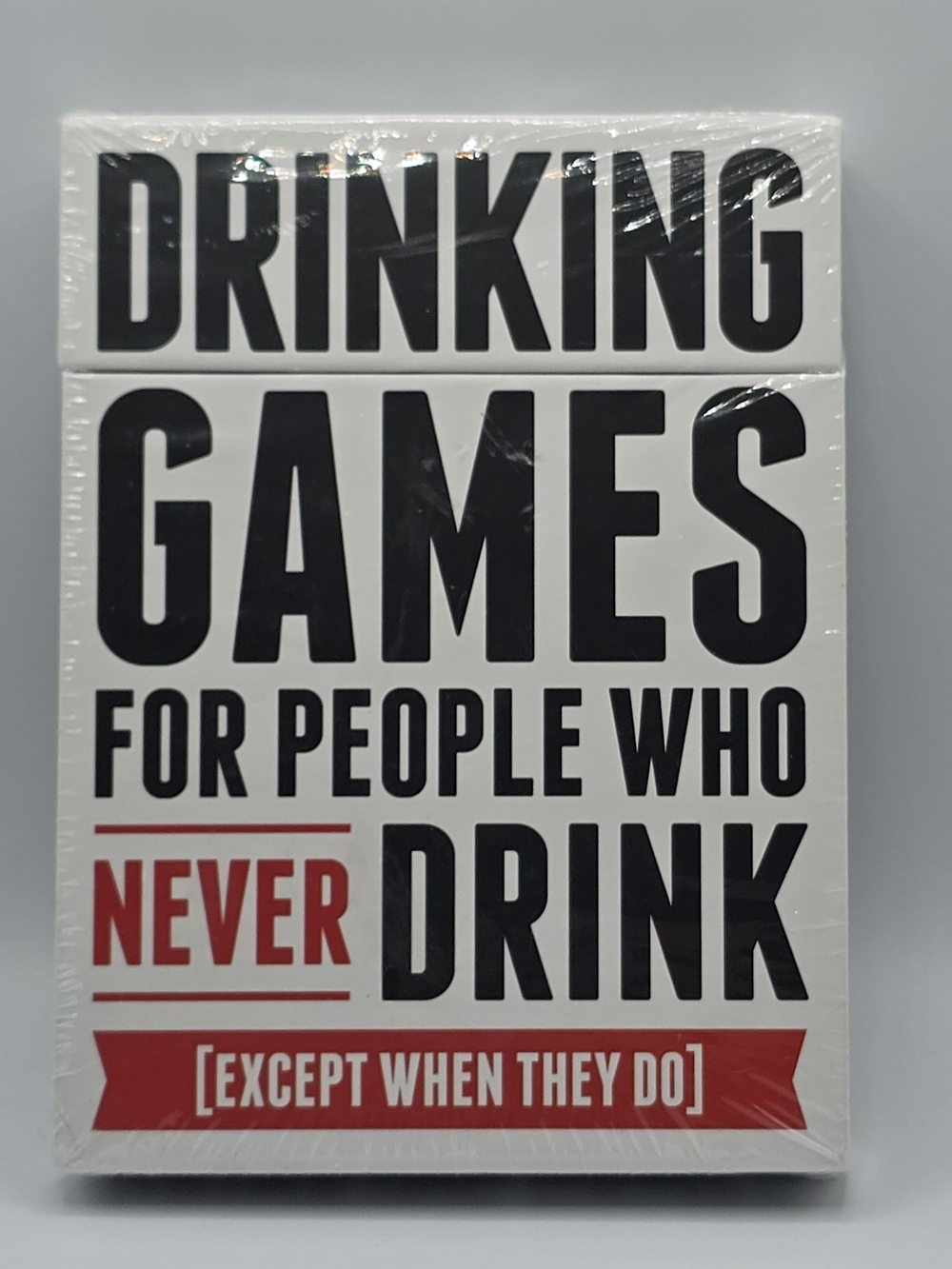 Drinking Games for People Who Never Drink (Except For When They Do) New Sealed